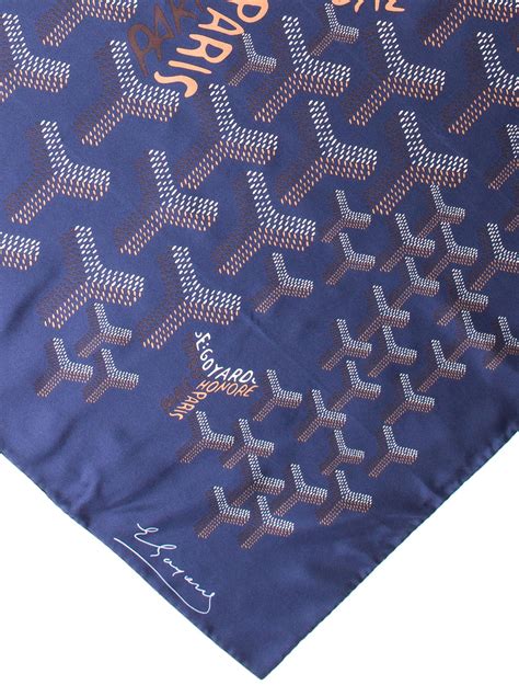 Silk Goyard Scarves for Women 